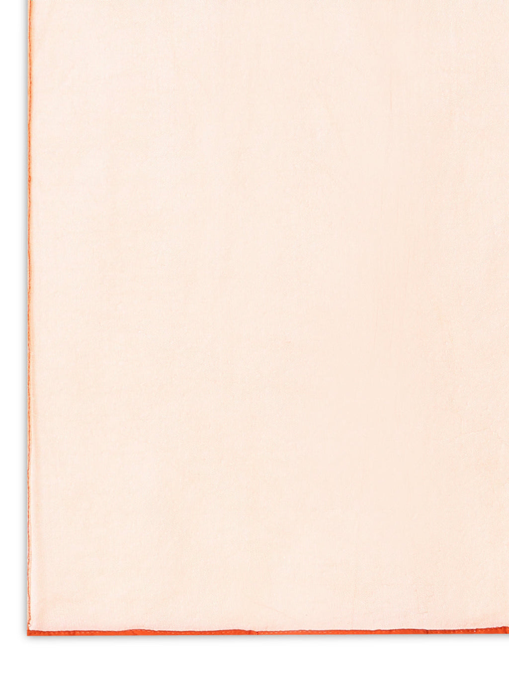 Women's Orange Solid Anarkali Kurta with Dupatta