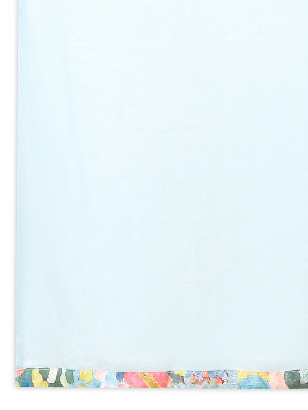 Women's Yellow Floral Kurta with Dupatta & Belt