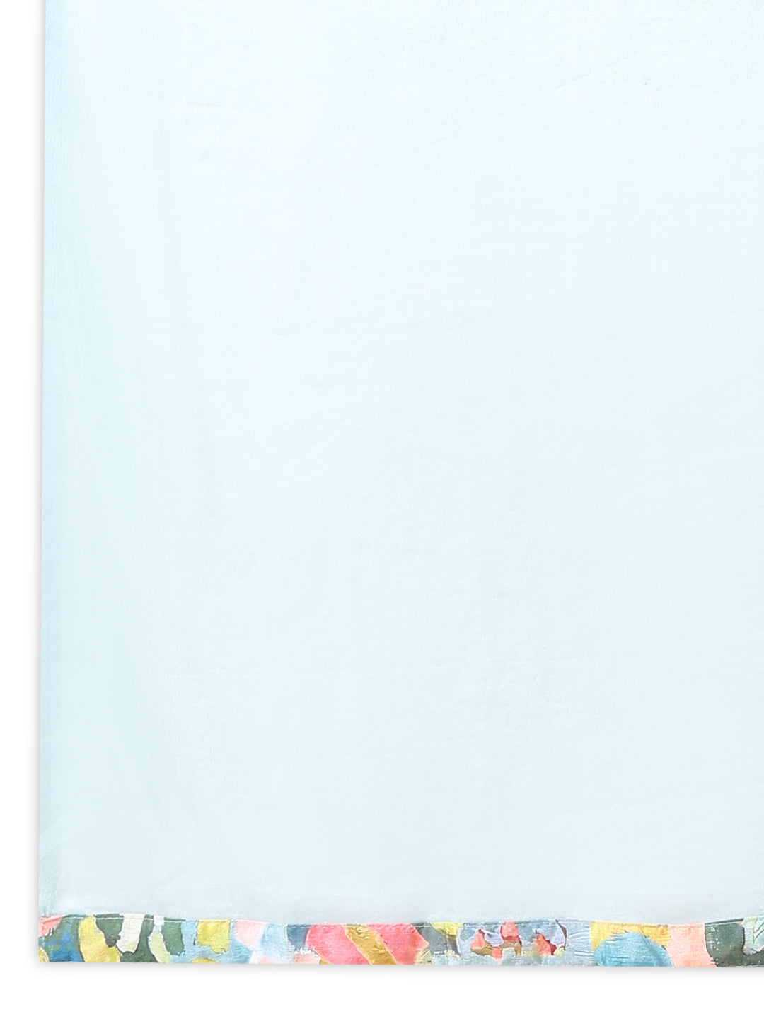 Women's Yellow Floral Kurta with Dupatta & Belt