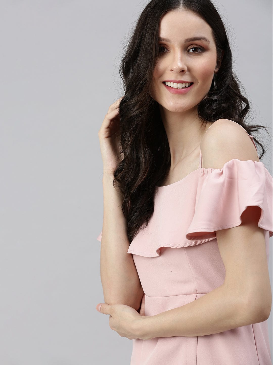 Women's Pink A-Line Dress