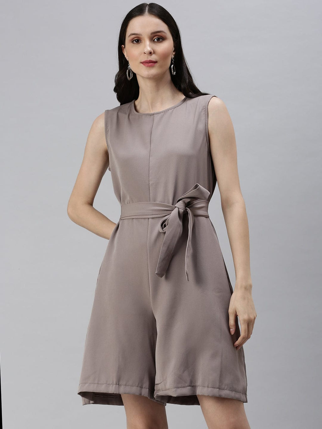 Women's Beige Jumpsuit