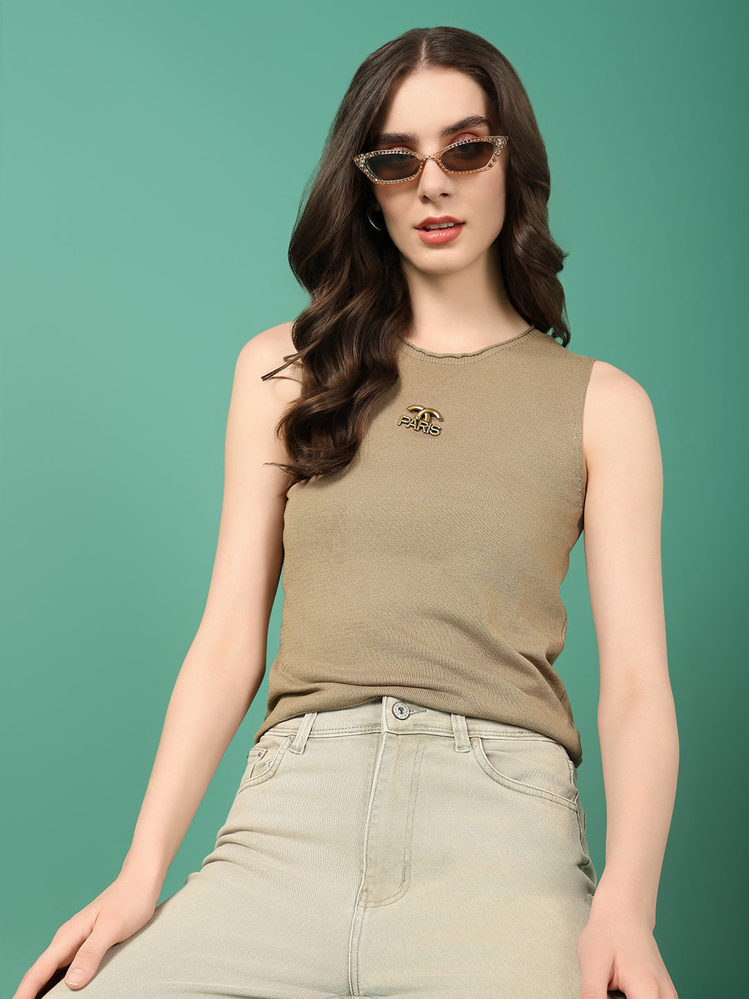 Women's Olive Top