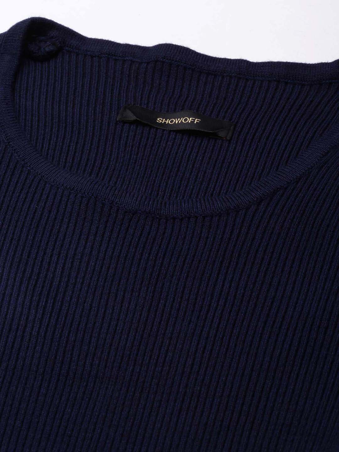 Women's Navy Blue Bodycon Mini Dress