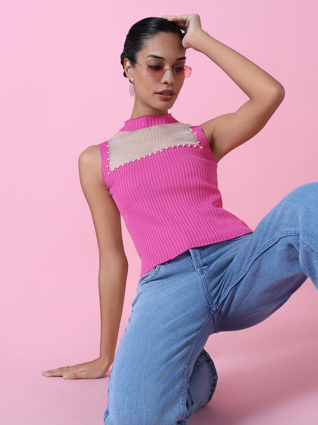 Women's Pink Top