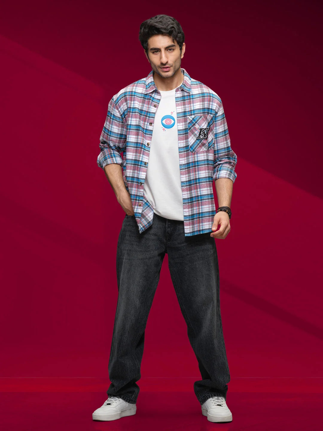 Casual Baggy Fit Jeans | Grey