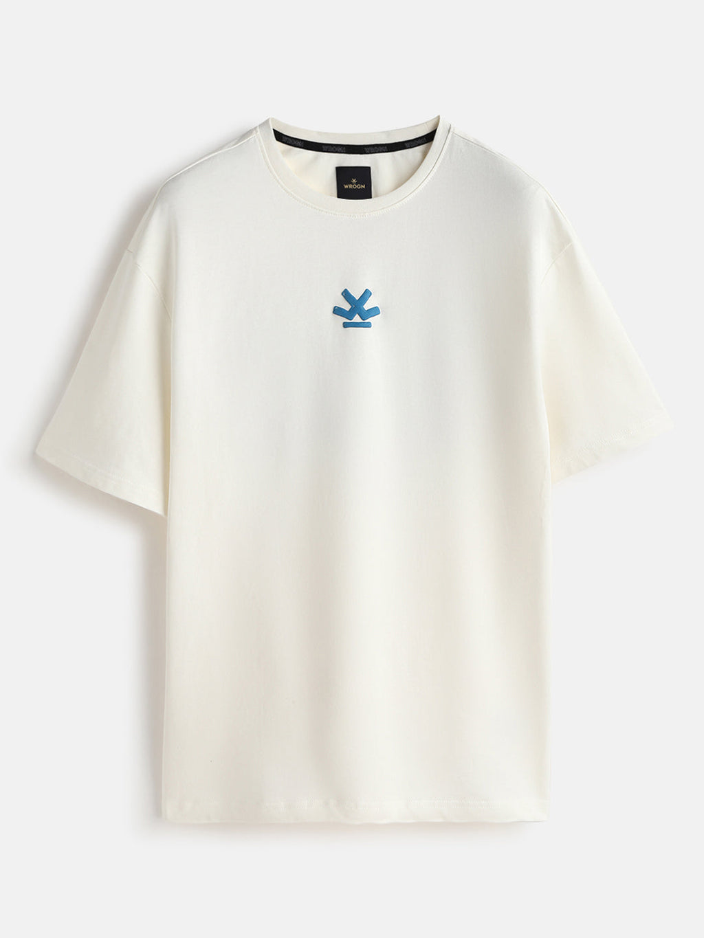 Puff Printed Oversized T-Shirt | Off White