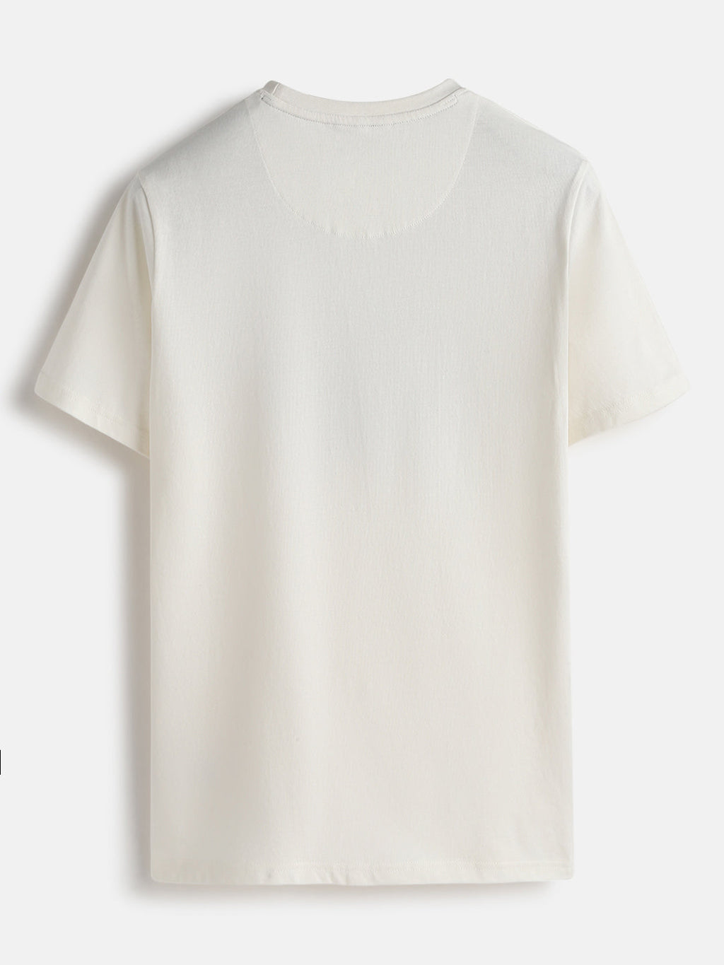 Graphic Print Slim Fit T-Shirt | Off White