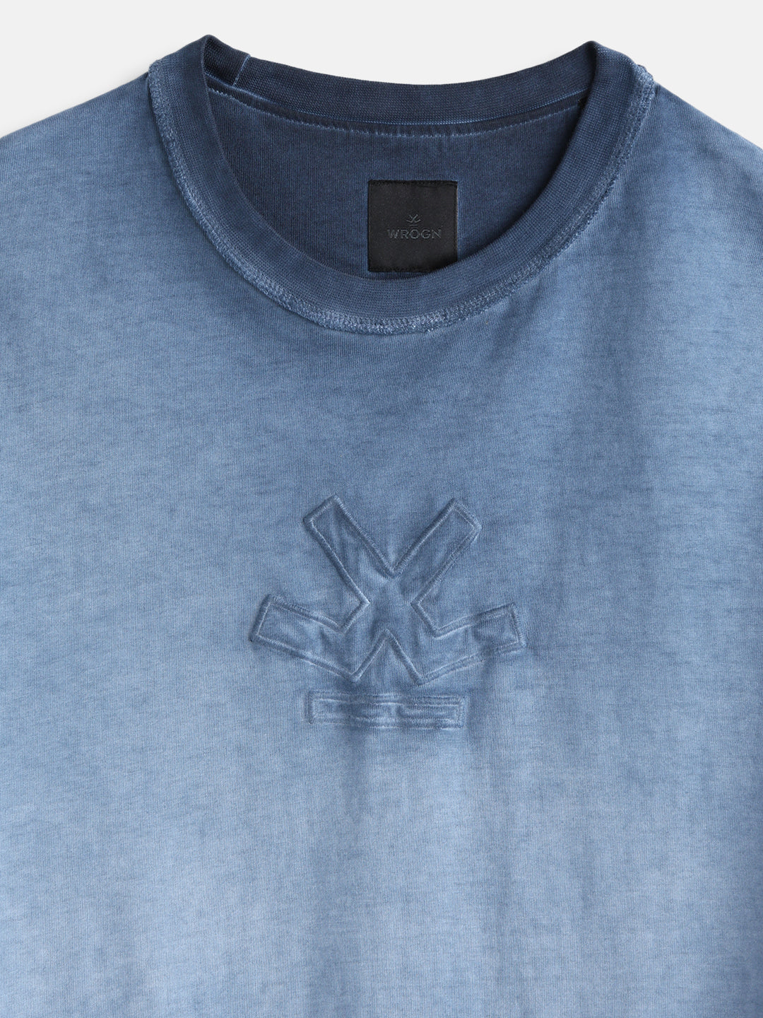 Washed Pigment Dyed T-Shirt | Blue