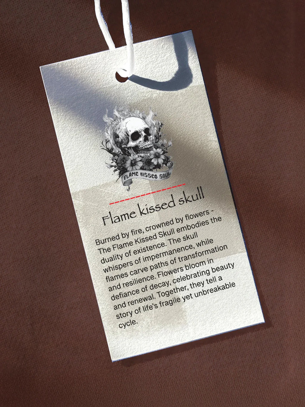 Wrogn X Aliens - Flame Kissed Skull | Brown