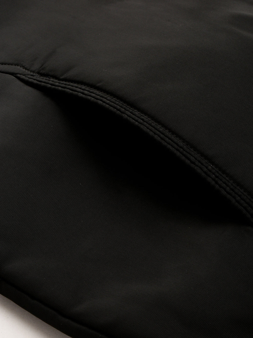 Men's Black Mock Collar Bomber Jacket