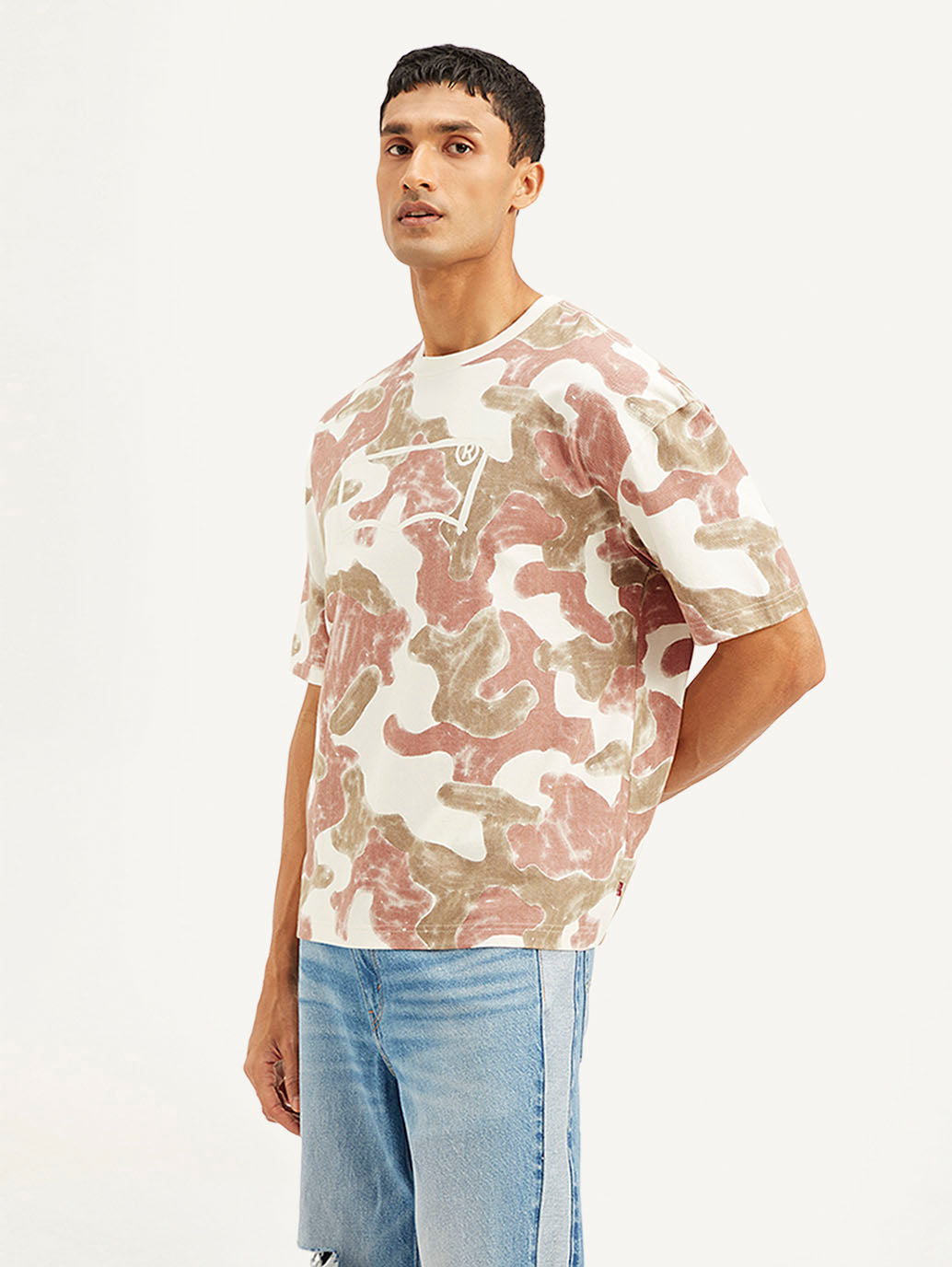 Men's Abstract Loose Fit T-shirt
