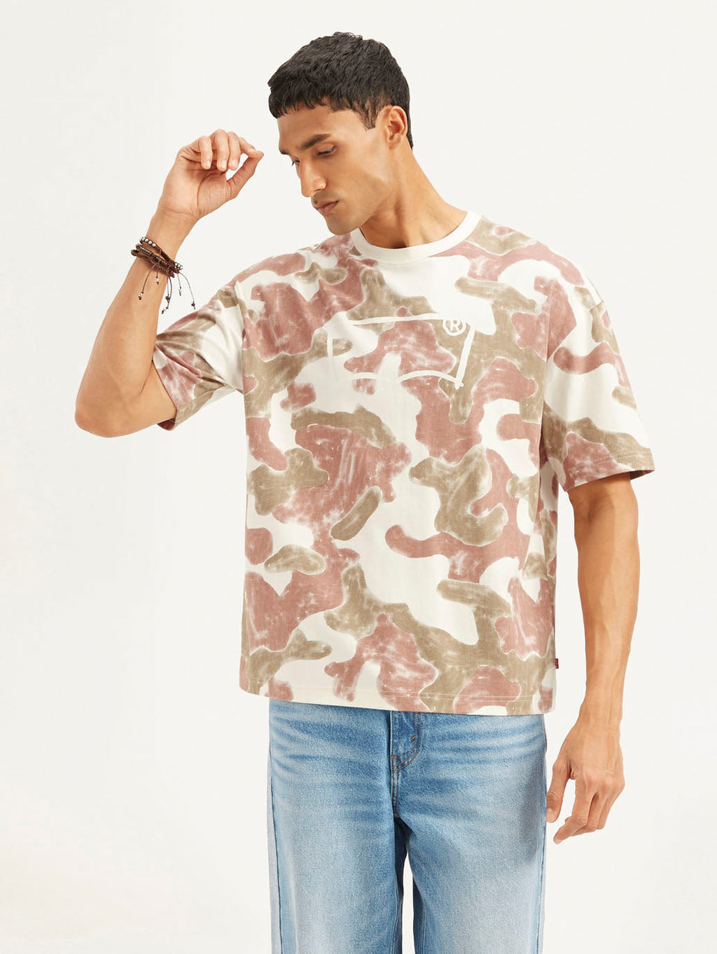 Men's Abstract Loose Fit T-shirt