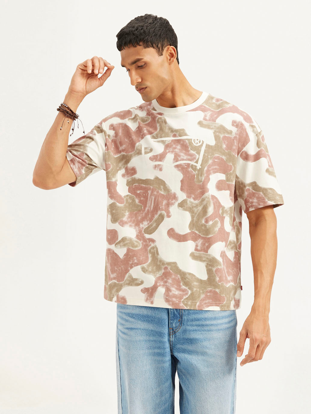 Men's Abstract Loose Fit T-shirt
