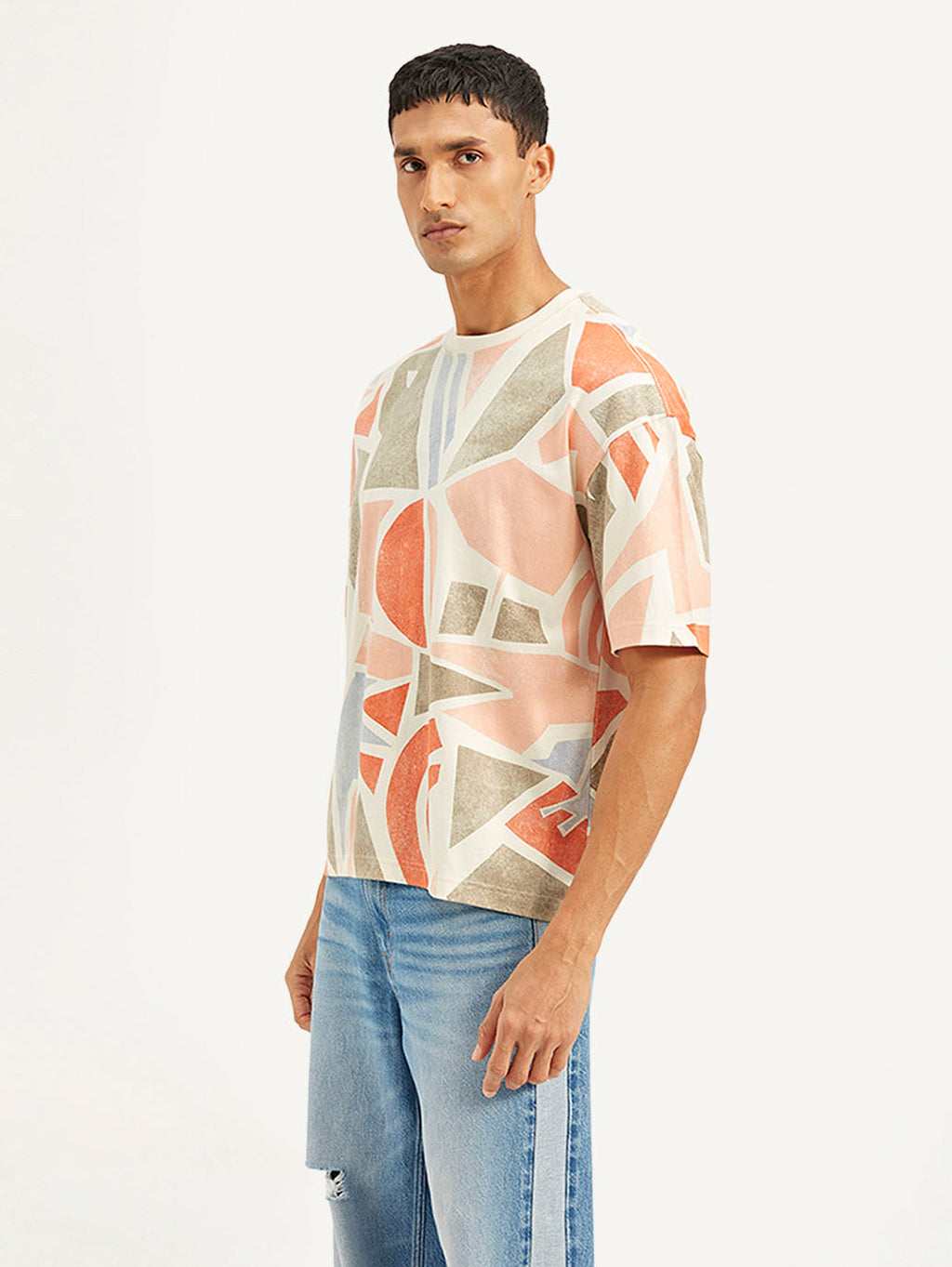 Men's Loose Fit Graphic T-shirt
