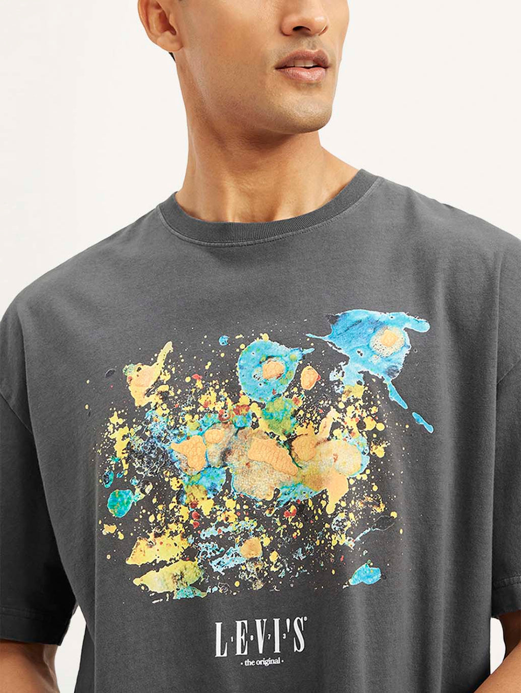 Men's Graphic Print Loose Fit T-shirt