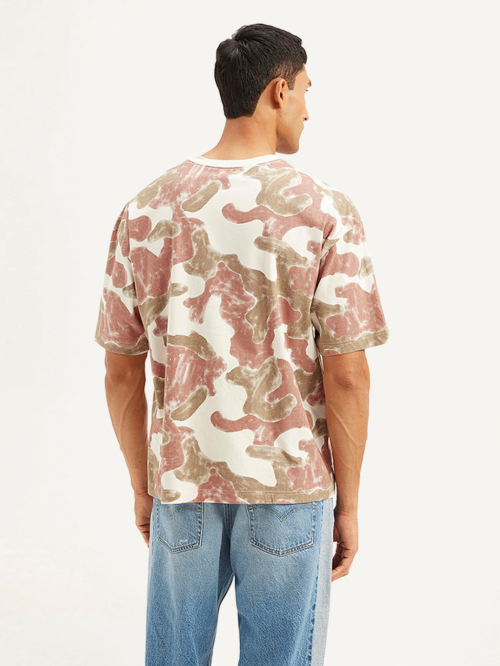Men's Abstract Loose Fit T-shirt